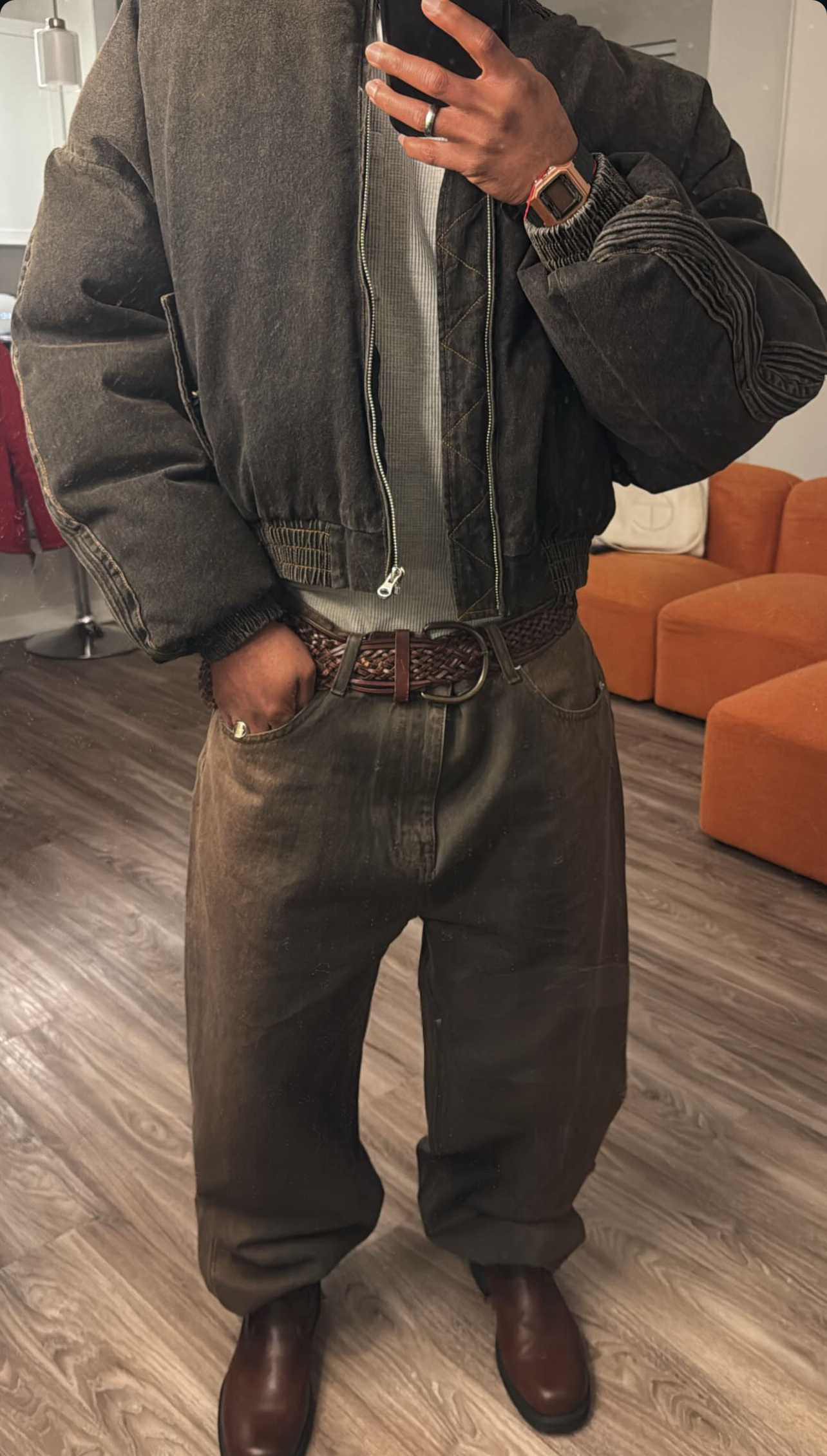 Hershey Tone denim