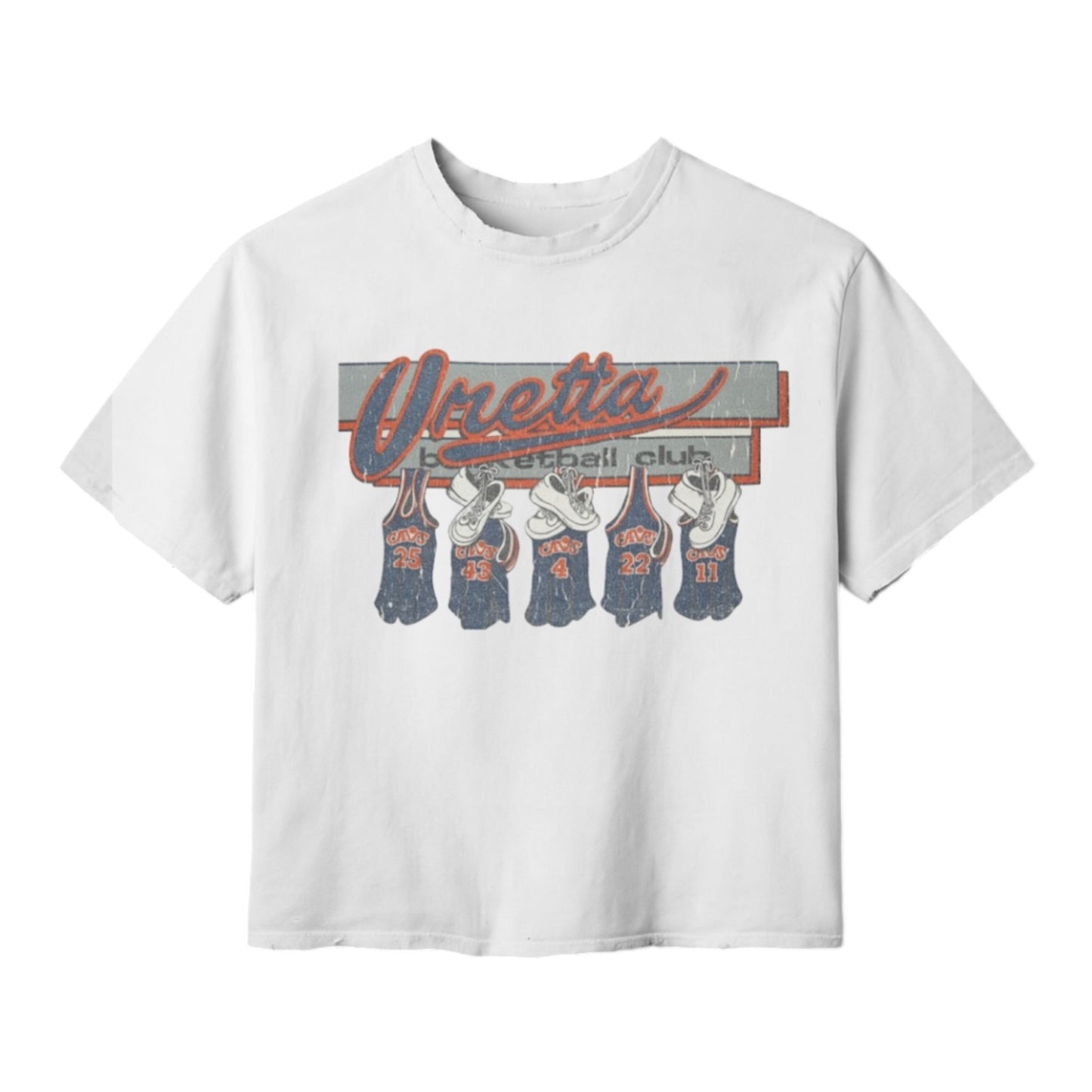 Uretta* cavs tee (white)